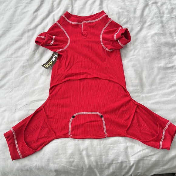 Fabdog Thermal Pajamas 20’’ and Human Bottoms size Women’s Medium - Picture 3 of 16